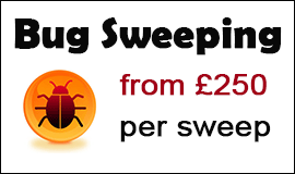 Bug Sweeping Cost in Newton Abbot